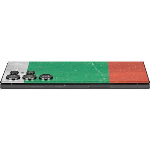 Bulgarian Flag Distressed Galaxy Skins